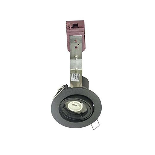 Ansell ATLVOG/IP44/B Outdoor Downlight Black