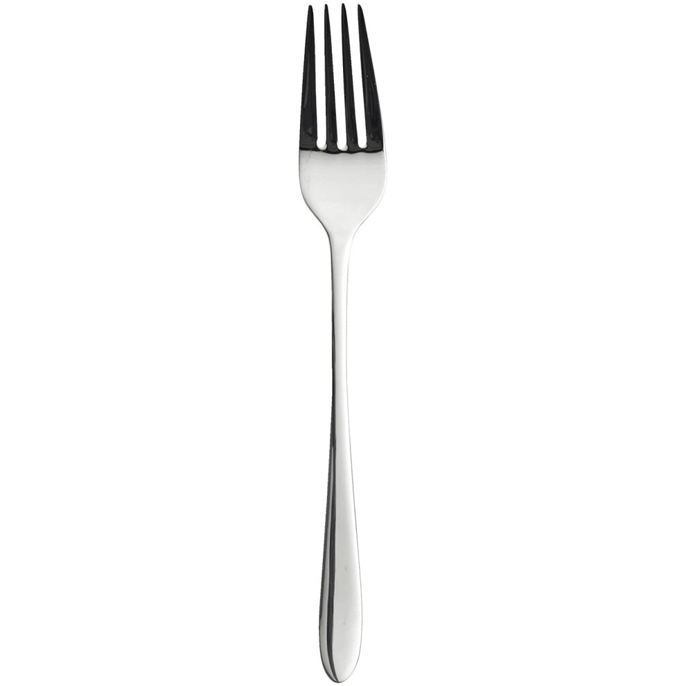 VINERS Eden Finest Quality Dessert Fork, Stainless Steel, Silver, 17.9 x 2.5 x 2.3 cm