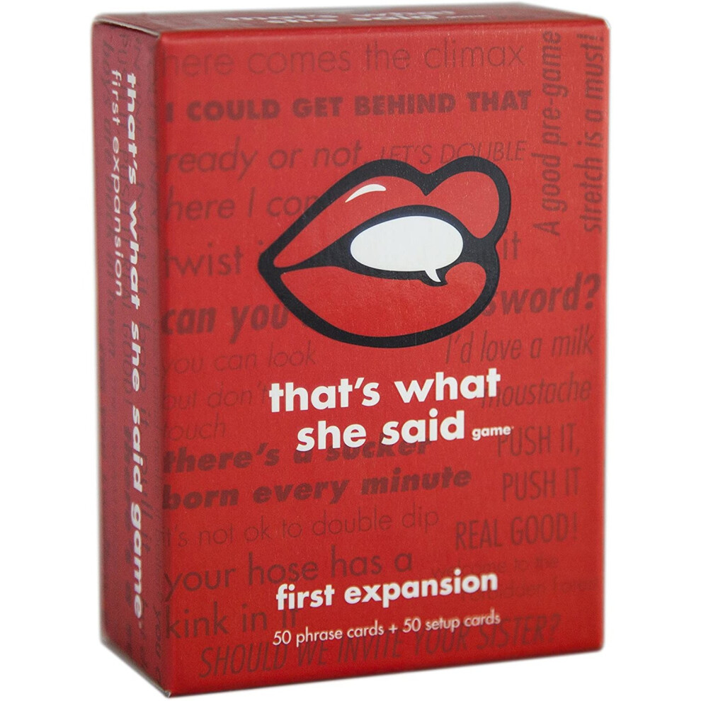 That's What She Said Game - First Expansion