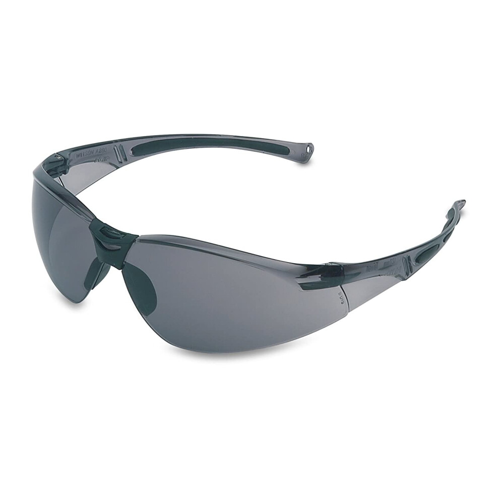 Honeywell 1015368 A800 Sporty Safety Eyewear Frame with TSR Anti-Scratch Lens - Grey