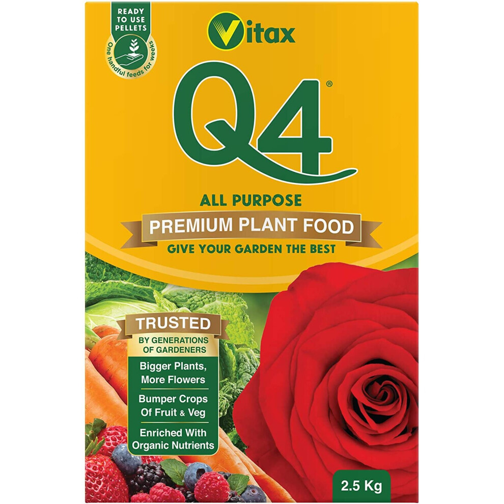 Vitax 2.5Kg Q4 Fertiliser