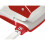 Leitz Hole Punch, 30 Sheets, Guide Bar with Format Markings, Metal, NeXXt Range, 50080025 - Red 3