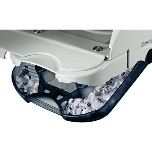 Leitz 4 Hole Punch, 25 Sheets, Guide Bar with Format Markings, Metal, 50120085 - Grey 1