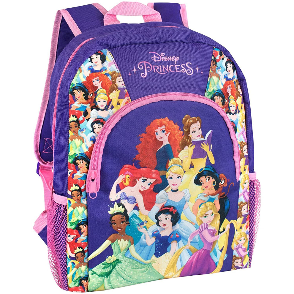 Princess Backpack Jasmine Cinderella Ariel Snow White Belle Rapunzel