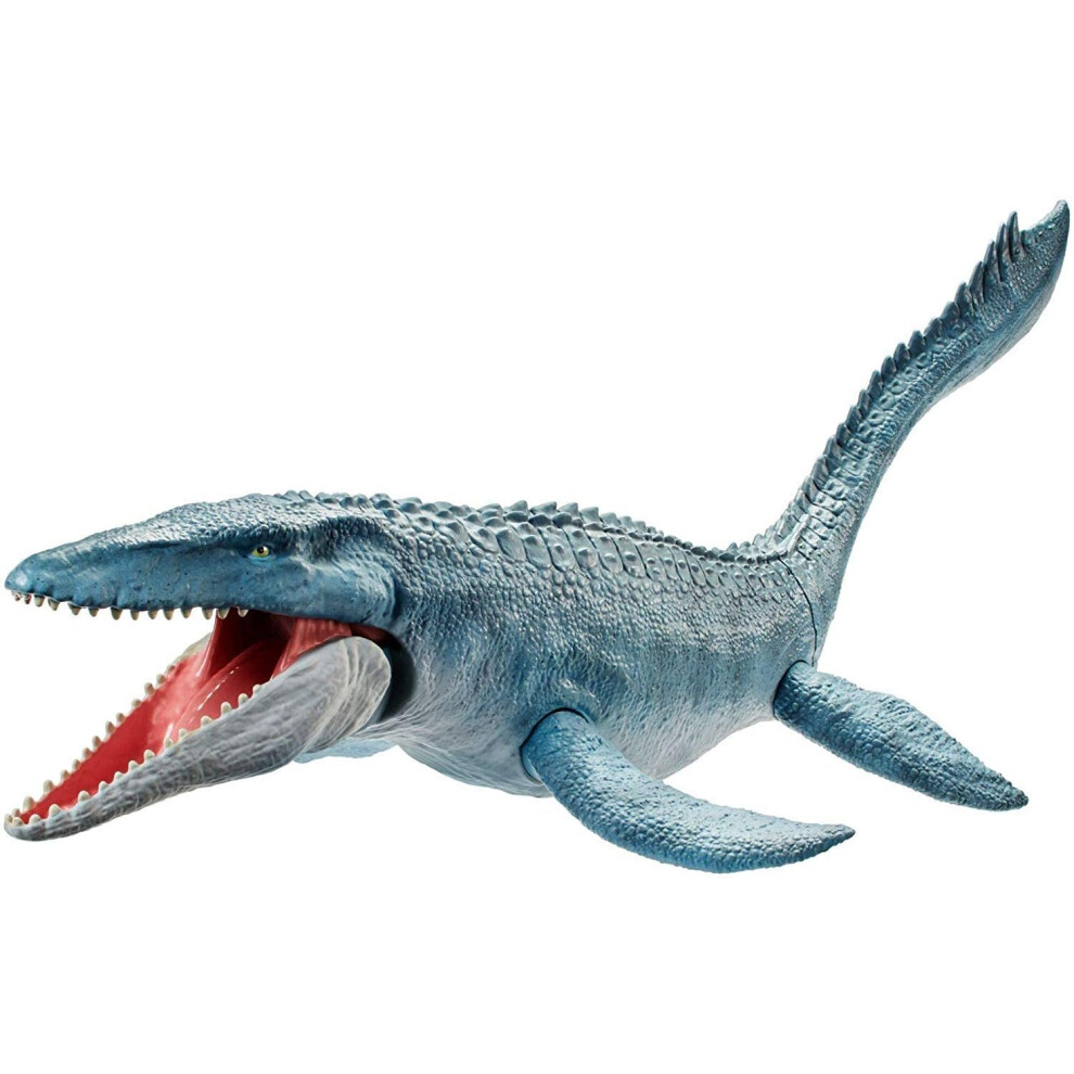 Jurassic World FNG24 Real Feel Mosasaurus, Multi-Colour