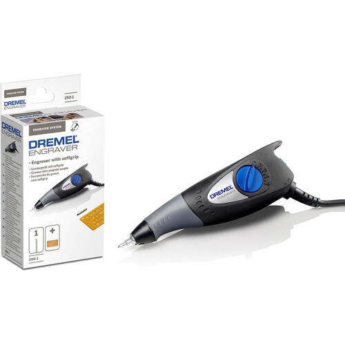 Dremel Engraver 290-1 Compact Tool (35 W), 1 Stencil 2