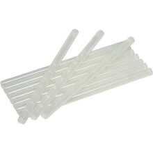 Amtech J1932 Glue Gun Sticks for Hot Melt Crafting, Decorating and Bonding, 10 Pieces, 11mm x 200mm, Multi-Colour, 11 x 200 mm