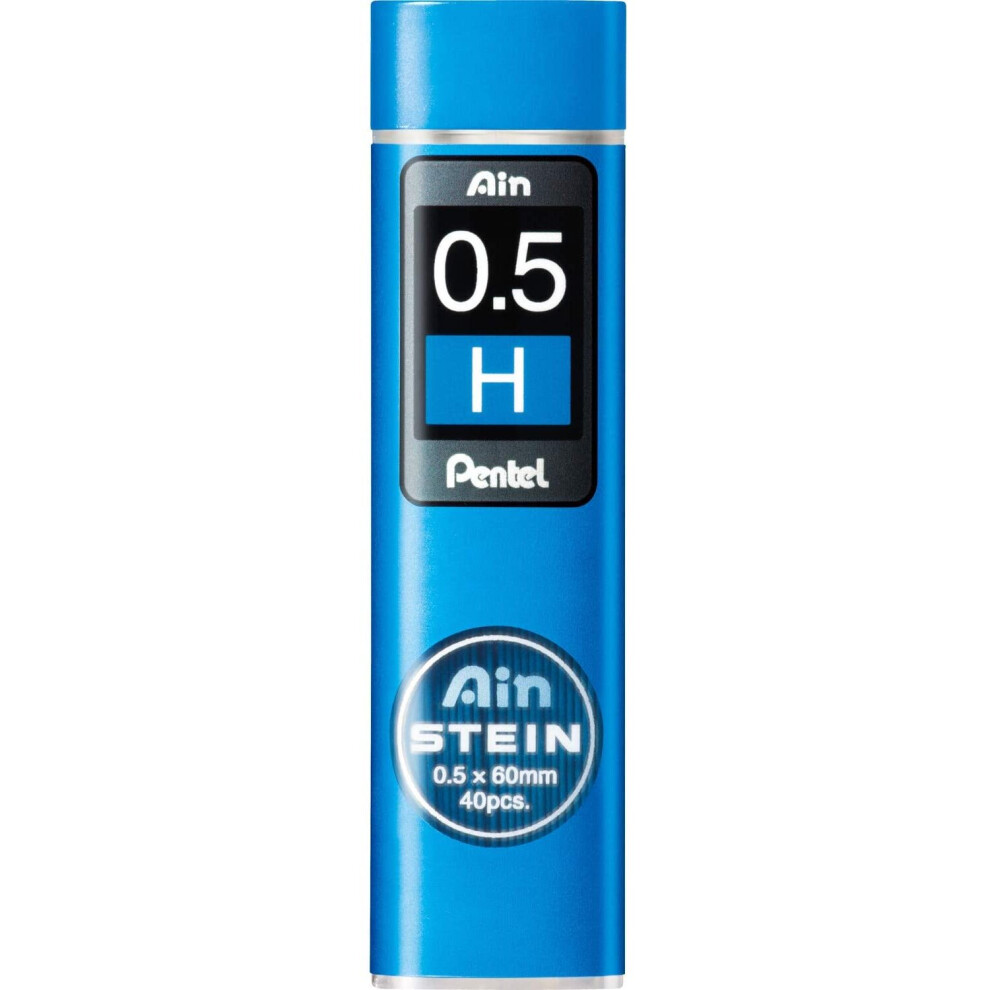 Pentel C275-H AIN STEIN Pencil Lead 0.5 mm, Hardness H 40 Leads