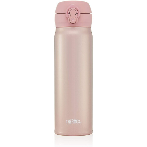 Thermos Thermos GTB Super Light Direct Drink Flask, Rose Gold, 470ml