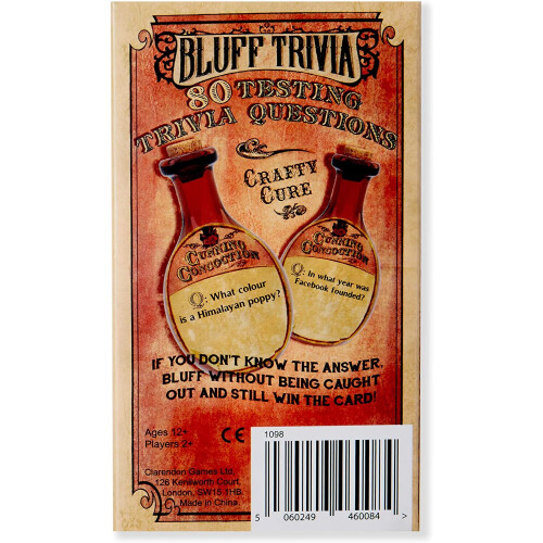 Cunning Concoction Bluff Trivia Card Game 2