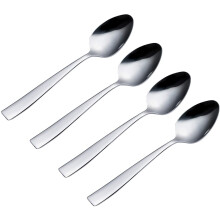 Viners 0303.129 Everyday Purity 18/0 4pce Tea Spoon, Stainless Steel, Teaspoon