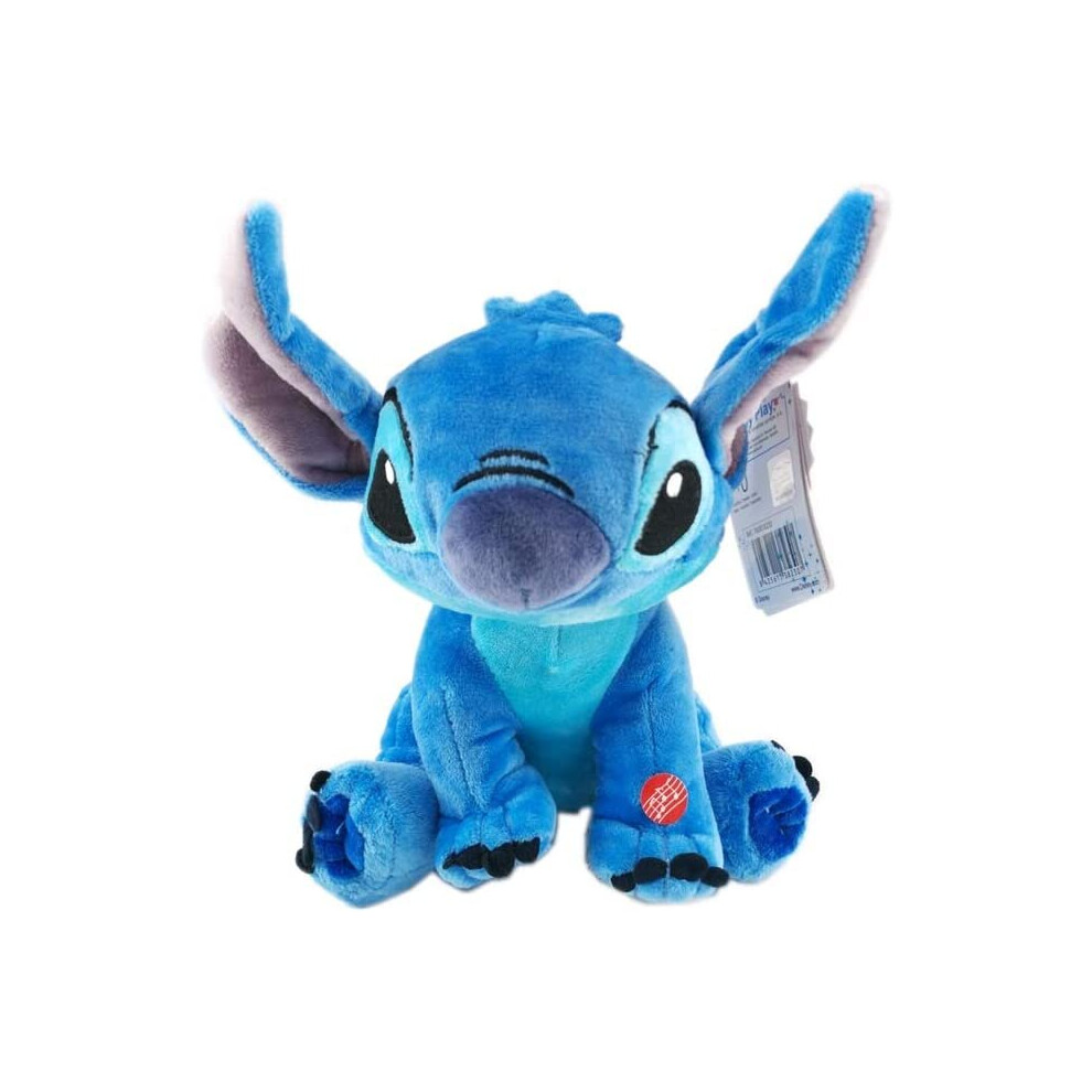 Play by Play Disney Stitch- Plush Toy of 20 cm with Sound.