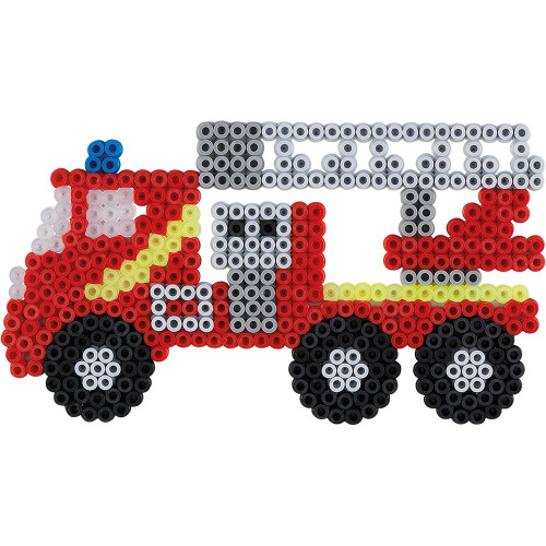 Hama Hama 10.3441 Firefighters Hanging Box, Multicolour, One Size 2