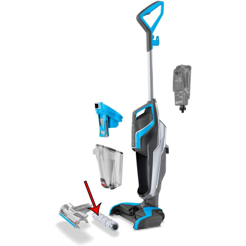 Bissell BISSELL CrossWave Multi-Surface Brushroll  |   Replacement Brushroll For BISSELL CrossWave Multi-Surface Floor Cleaners  |  1868F 1