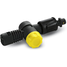 Conexão articulada ajustável KÄRCHER - Ideal para limpeza de persianas, varandas e tetos de automóveis - Preto