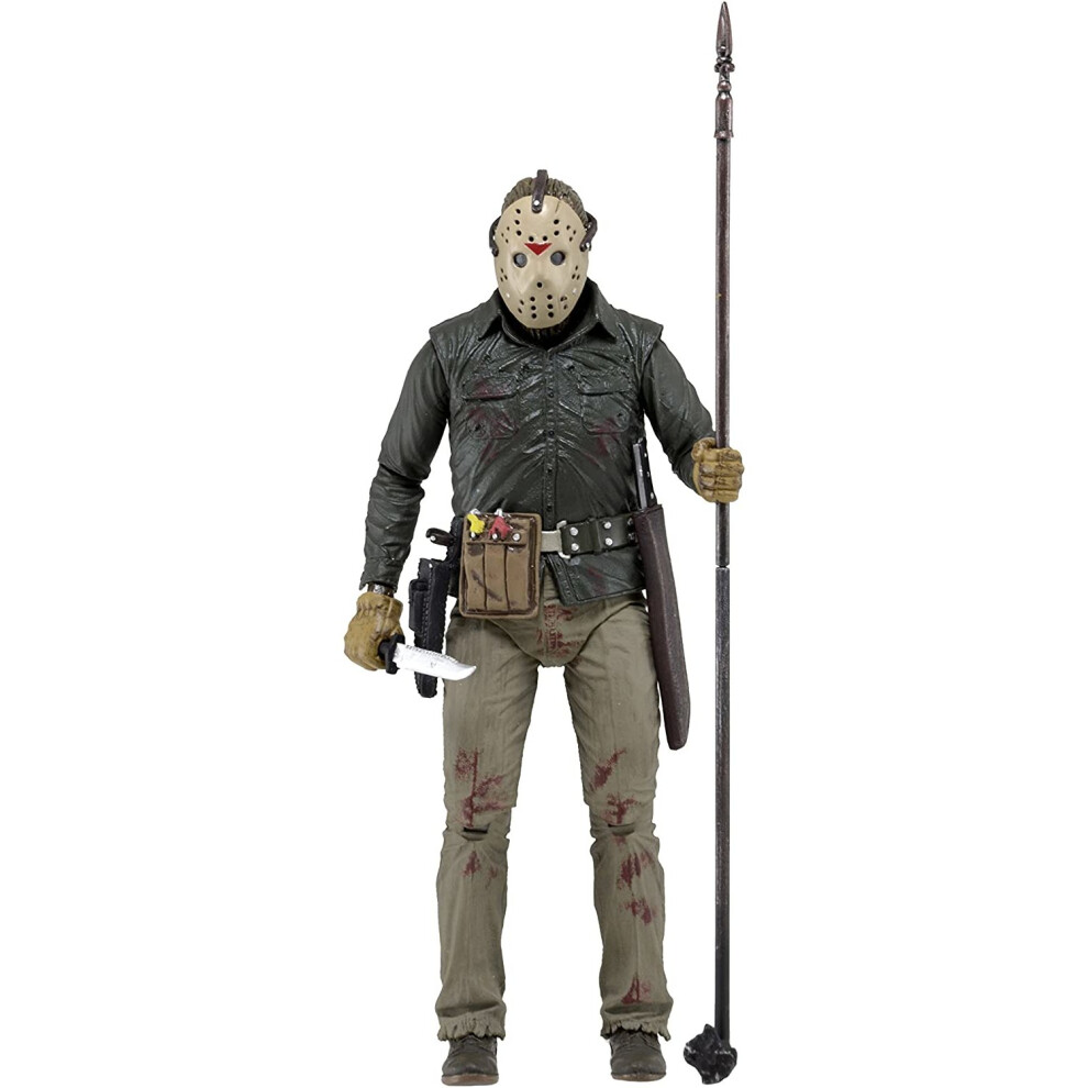 NECA 39714 Ultimate Jason Action Figure, Multi-Colour, 7-Inch