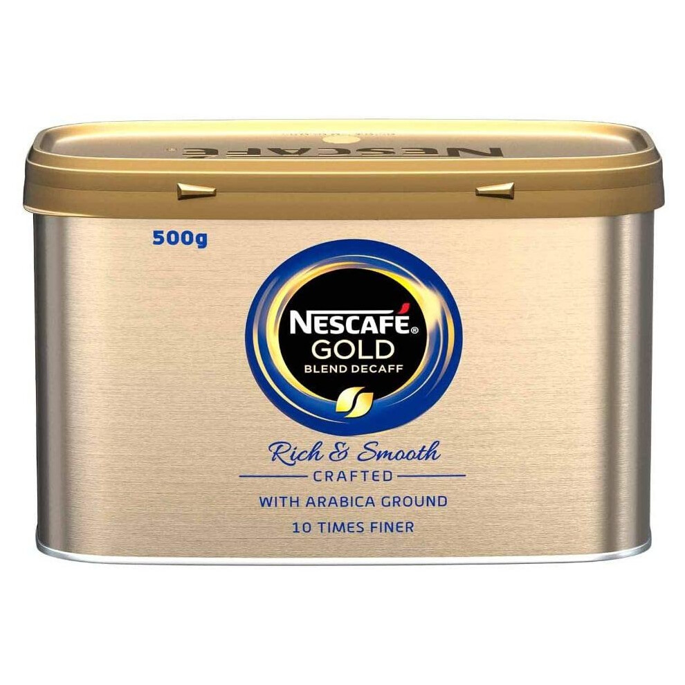 Nescafe Nescafé Blend Decaffeinated Coffee, 500G Gold