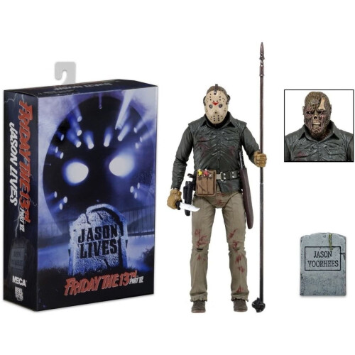 NECA NECA 39714 Ultimate Jason Action Figure, Multi-Colour, 7-Inch 2