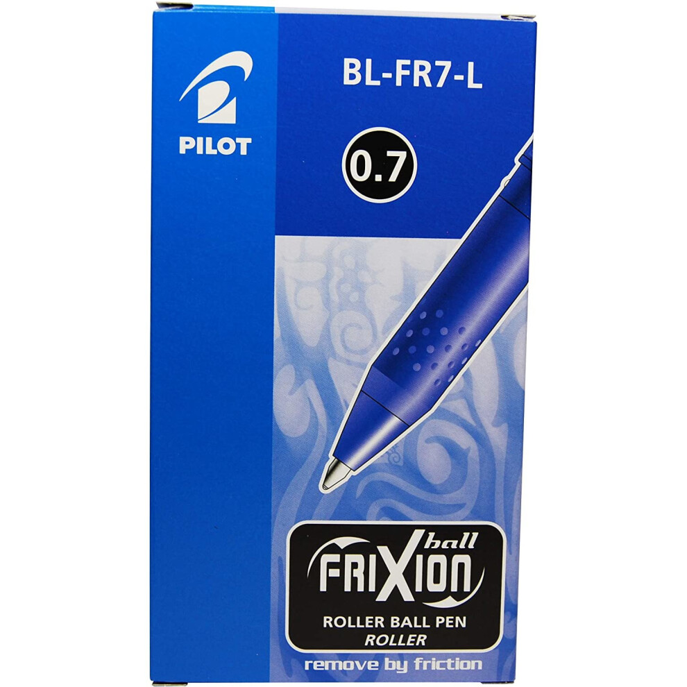 Pilot Frixion Erasable Rollerball 0.7 Mm Tip (Single Pen) - Blue