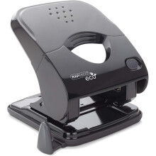 Rapesco ECO X5-40ps Less Effort 2 Hole Punch (40 Sheets) (Black)