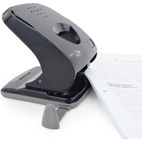 Rapesco ECO X5-40ps Less Effort 2 Hole Punch (40 Sheets) (Black) 1