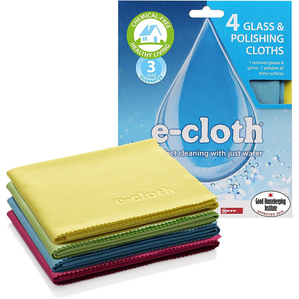 E-Cloth 4 Glass & Polishing Cloths1 Units