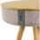 Victrola Victrola Wood Coffee Table with Bluetooth Speaker - Grey 6