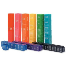 Learning Resources (UK Direct Account) LER2509 Learning Resources Fraction Tower Equivalency Cubes, Set of 51