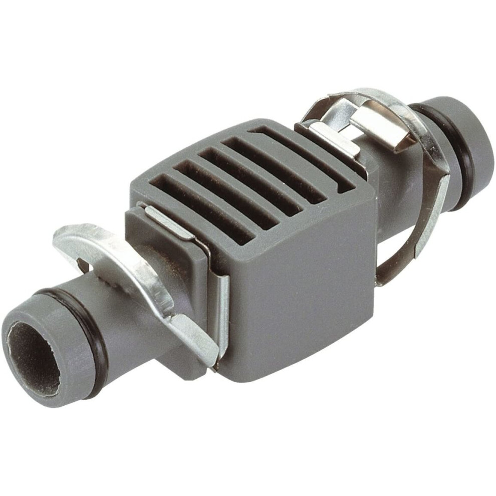 GARDENA Micro-Drip System Connector 13 mm (1/2'): The plastic pipe connector for extending the Micro-Drip System Supply Pipe (8356-20)