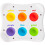 Fat Brain Toys GREFA208-1 Dimpl Duo Sensory Toy, Nylon/A 6