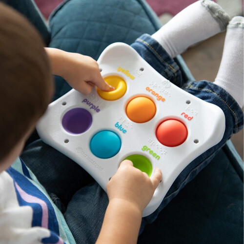 Fat Brain Toys GREFA208-1 Dimpl Duo Sensory Toy, Nylon/A 1