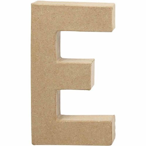 Creativ 20.5 cm 1-Piece Papier Mache Letter E 1