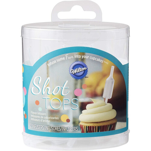Wilton Shot Tops Bottle Cupcake Infusers, pack of 12
