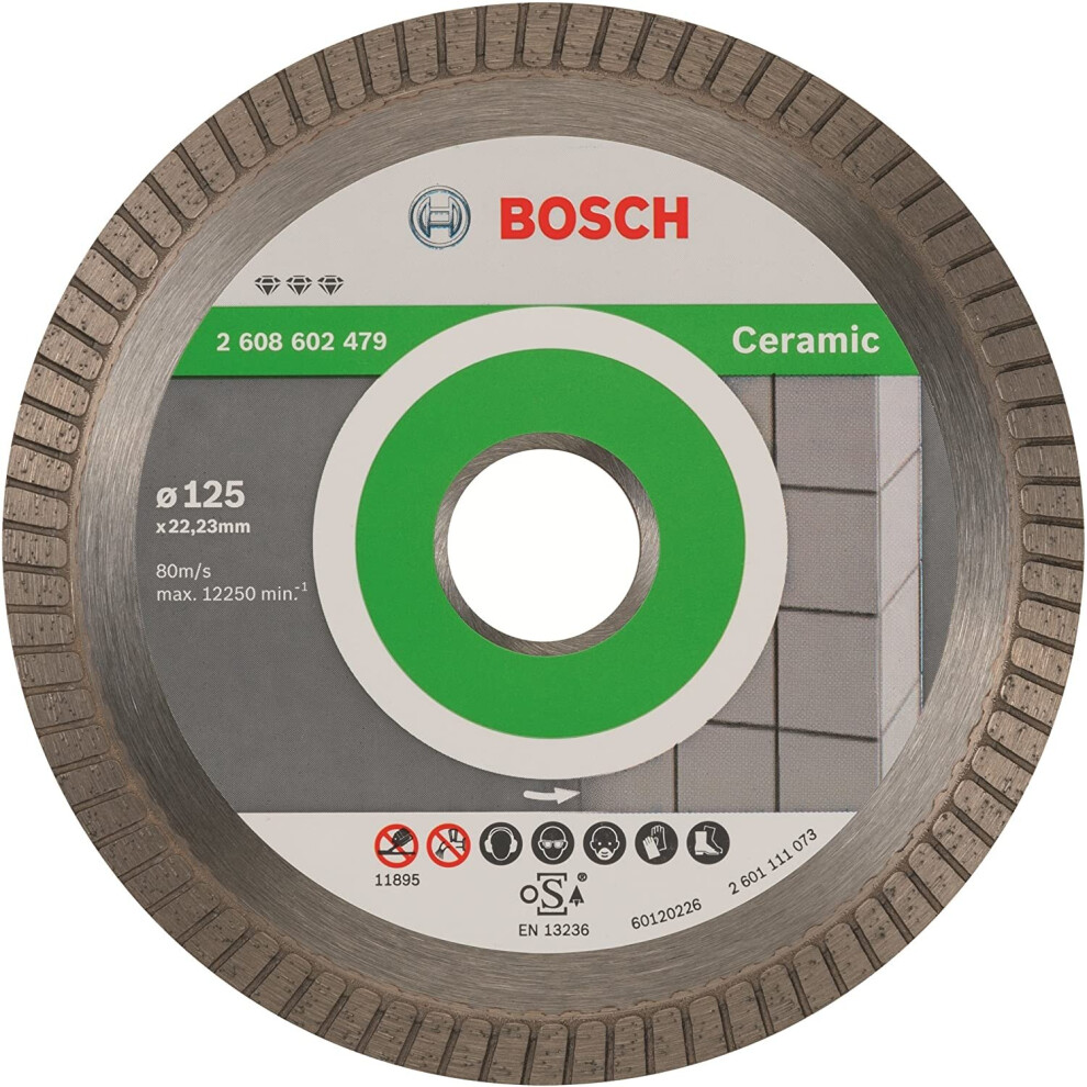 Bosch Professional 2608602479 Diamond disc Ceramic HPP 125 X Clean T