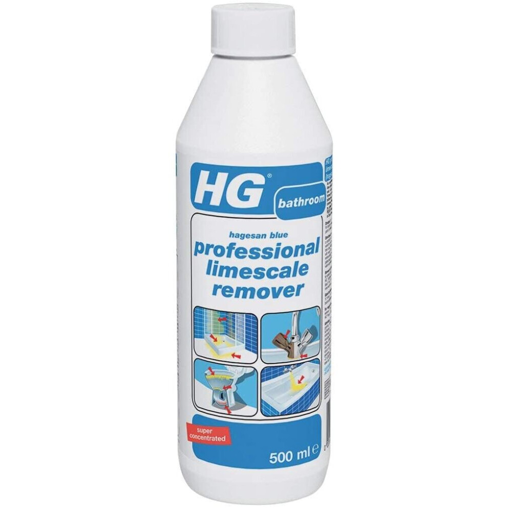 Hg Blue Professional Limescale Remover (500Ml) 500Ml