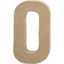 Creativ 20.5 cm 1-Piece Papier Mache Letter O