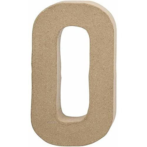 Lettre faite main en papier mâché. réf 26614