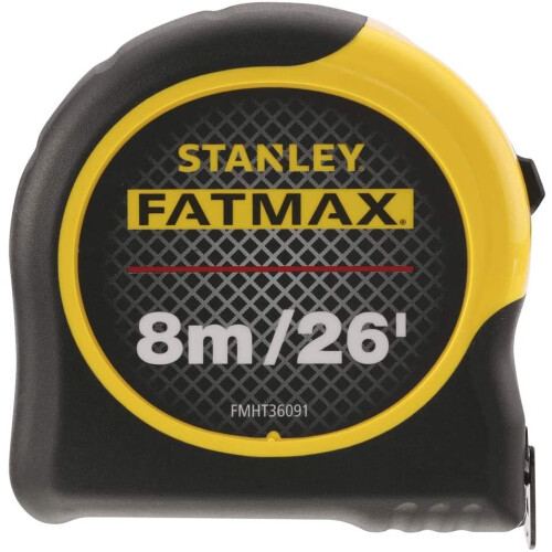 STANLEY STANLEY FATMAX Classic Tape with Blade Armor, 8m/26ft 2