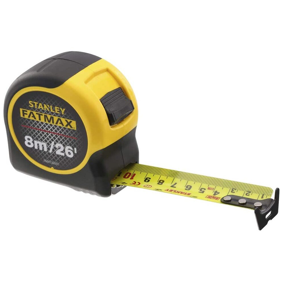 Stanley Fatmax Classic Tape With Blade Armor, 8M/26Ft
