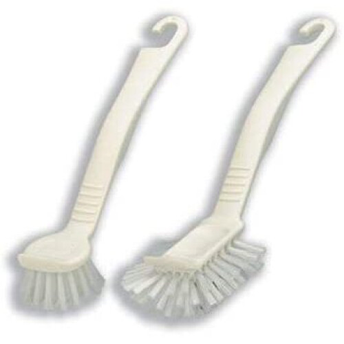 Addis Addis Round Pot Dish Brush, Linen 1
