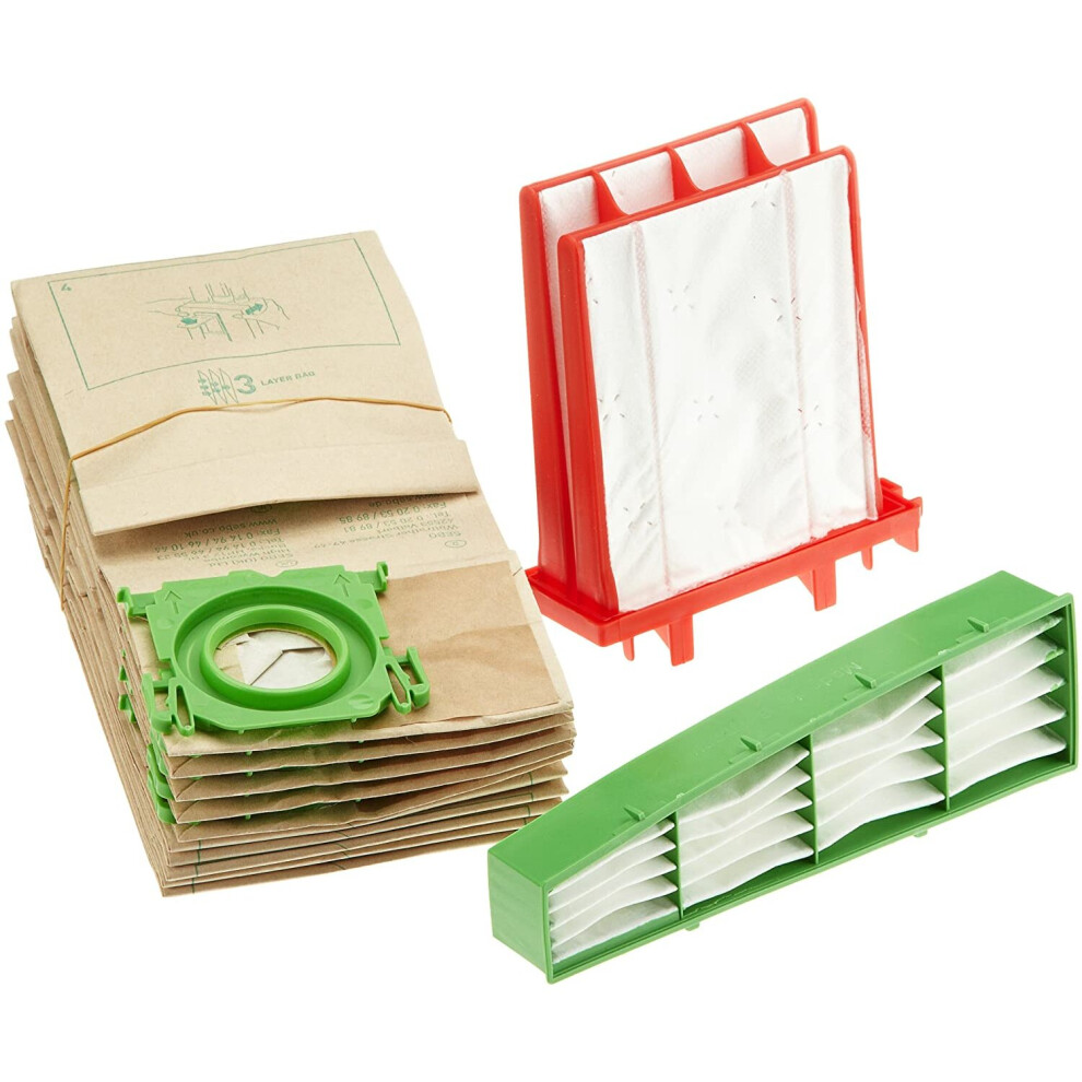 Sebo 6198Er Service-Box For Airbelt C2/ C2.1/ C3/ C3.1 Includes 10 Filter Bags 3 Layer 1 Hospital Grade Filter And 1 Micro Hygiene Filter