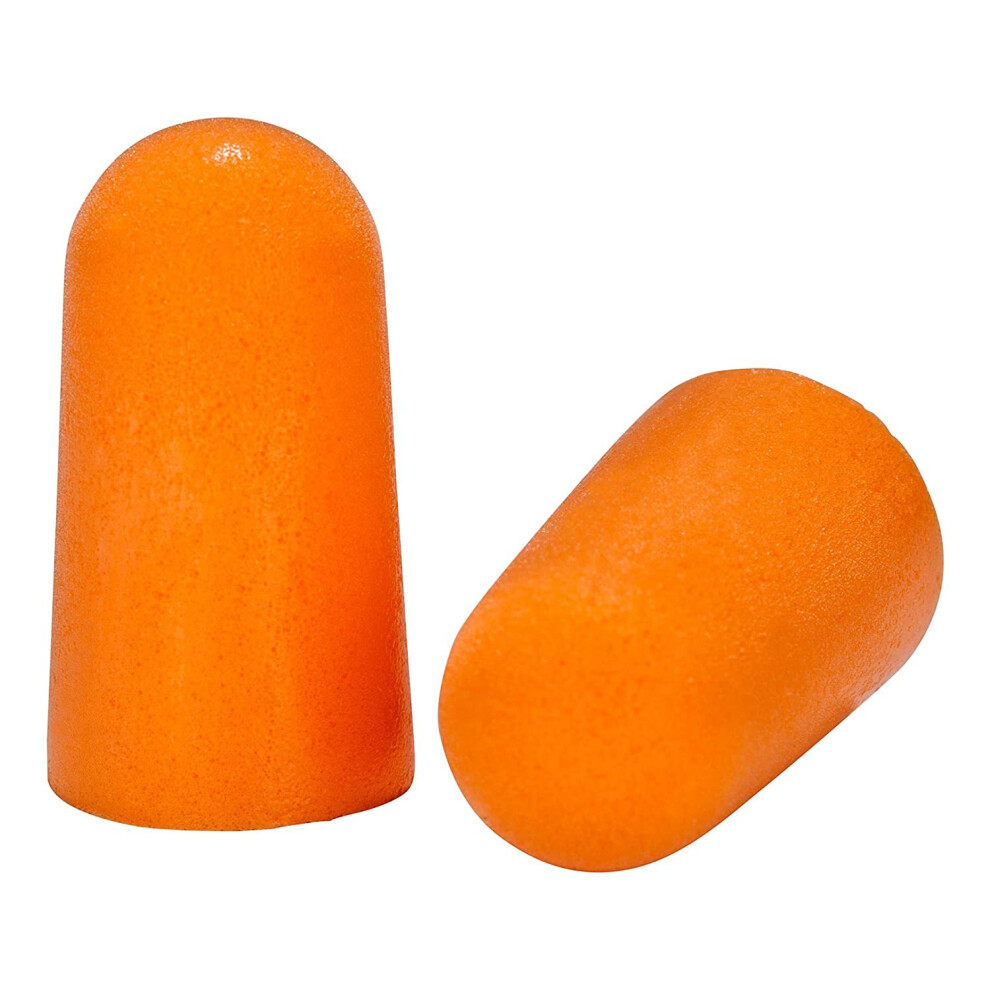 3M 1100 Earplugs, 37 Db, Uncorded, 200 Pairs - Soft Pu Foam, Hypoallergenic, Tapered Fit