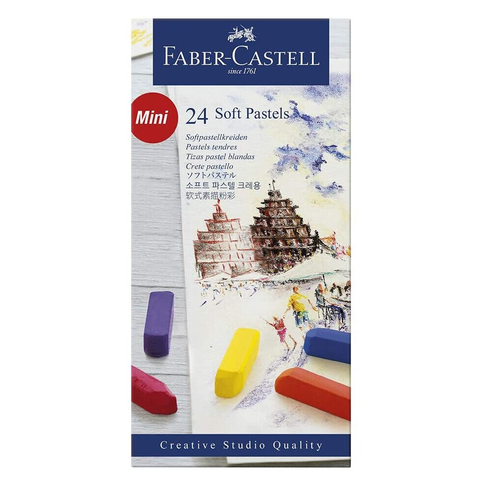 Faber-Castell Creative Studio Pastels Set Box X 24