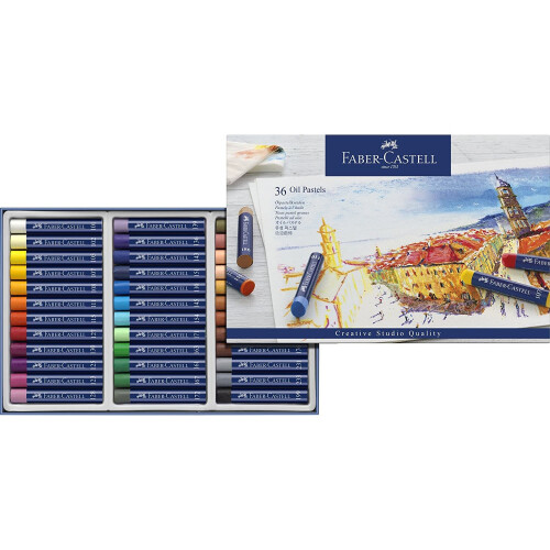 Faber-Castell Faber-Castell Creative Studio Oil Pastels Box of 36 1