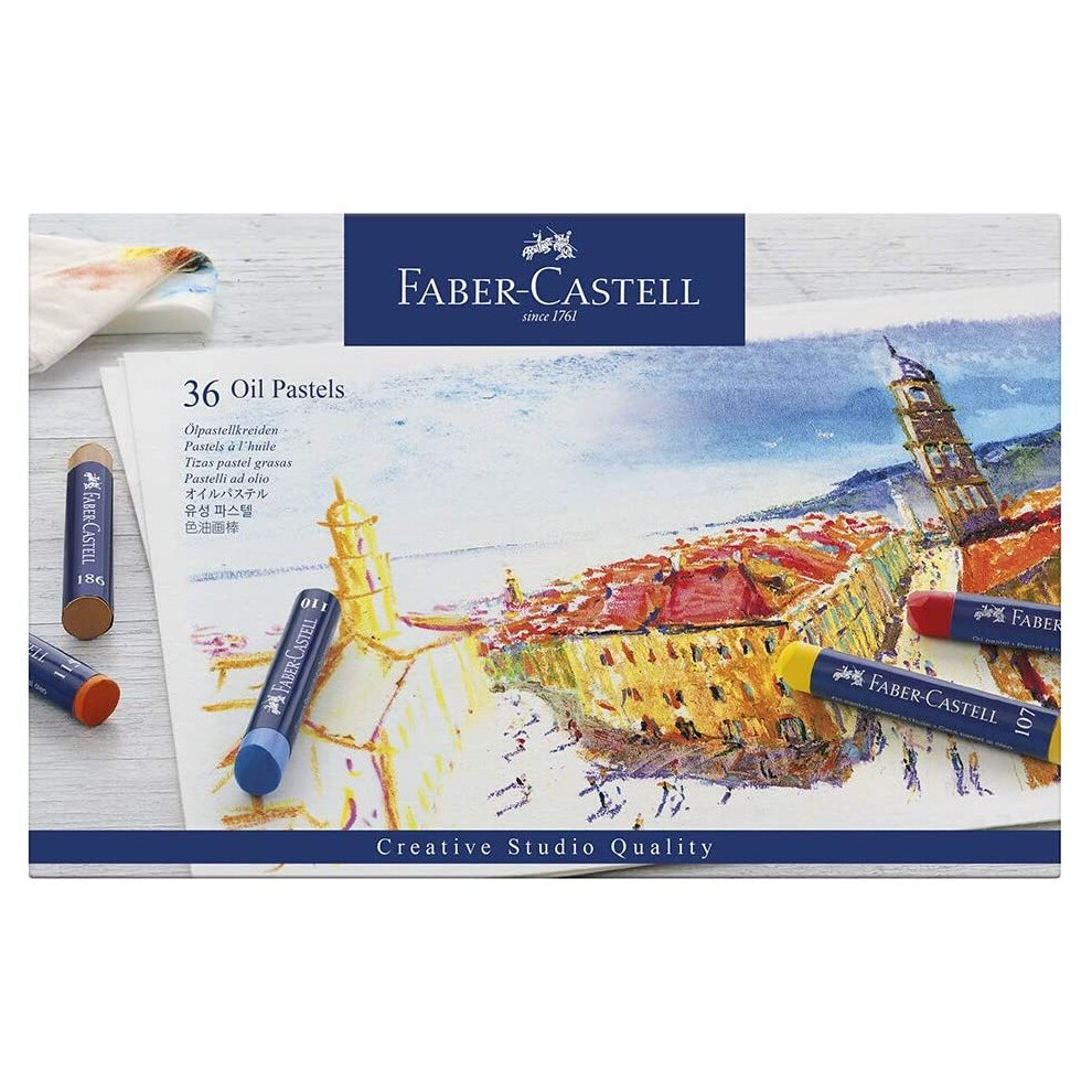 Faber-Castell Creative Studio Oil Pastels Box of 36
