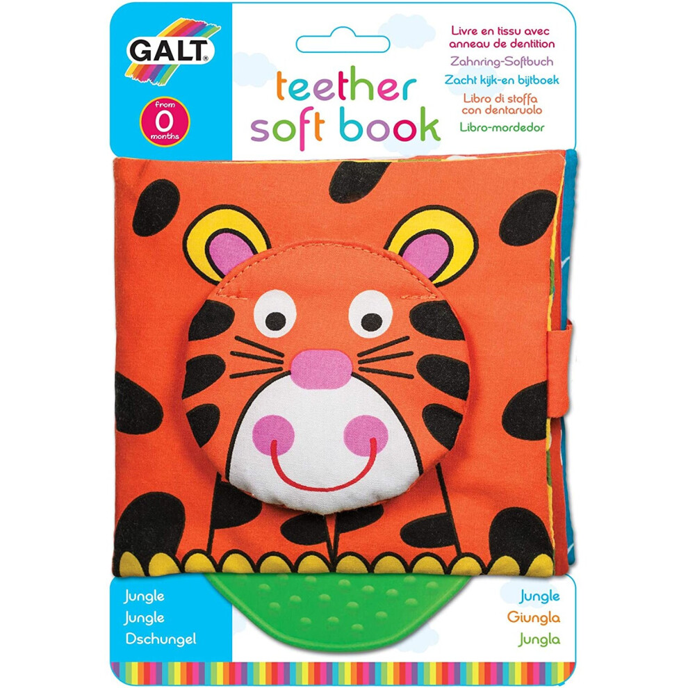 Galt Toys Jungle Teether Soft Book