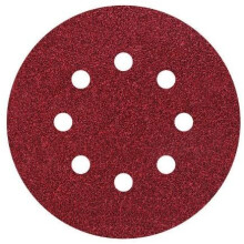 Wolfcraft 2259100 125mm Easy Fix Sanding Discs for Corundum 80/120/ 240-Grit