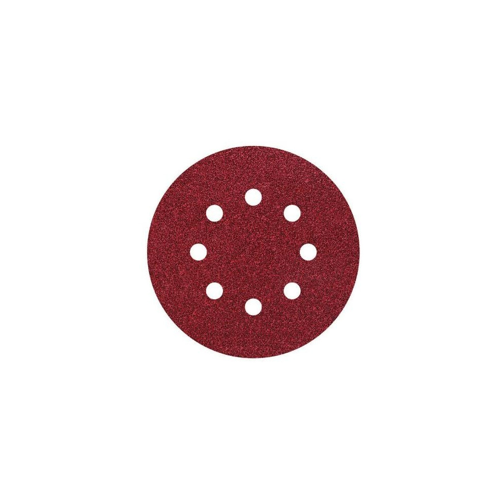 Wolfcraft 2259100 125mm Easy Fix Sanding Discs for Corundum 80/120/ 240-Grit