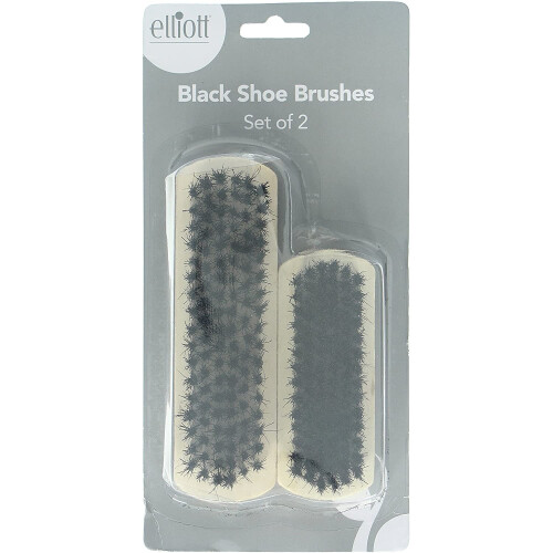 Elliott Wooden Shoe Brush Set