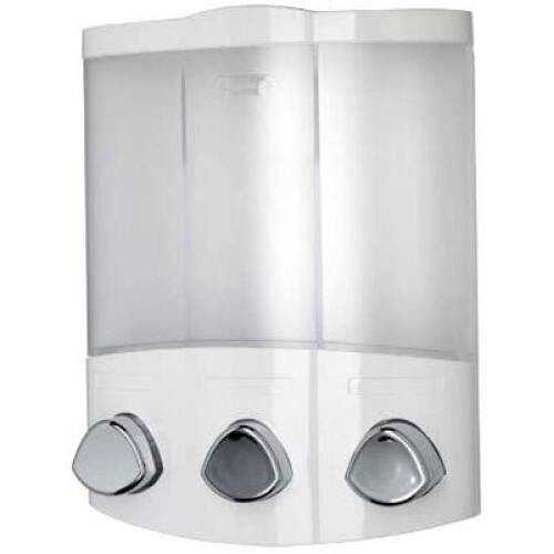Croydex Croydex Euro Soap Dispenser Trio White